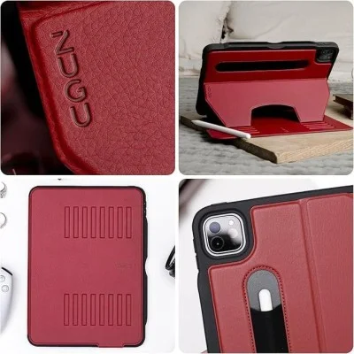 zugu Cover for iPad Pro 11 inch 3rd Generation 2021 - Red